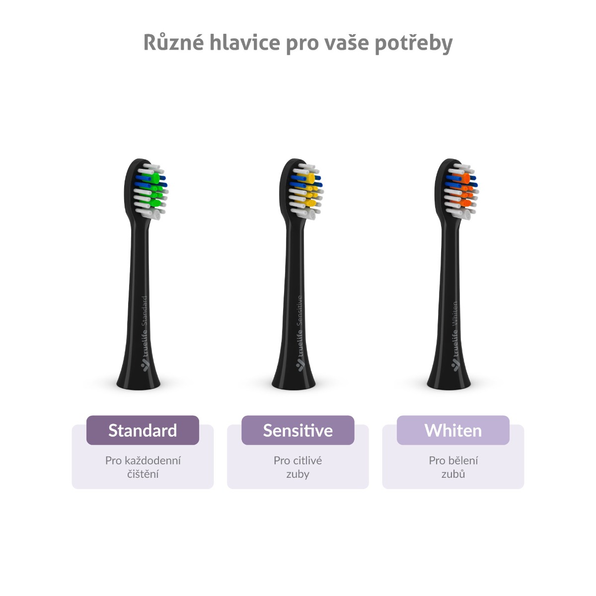 Truelife SonicBrush Compact Black sonický kartáček černý - Obrázek 3