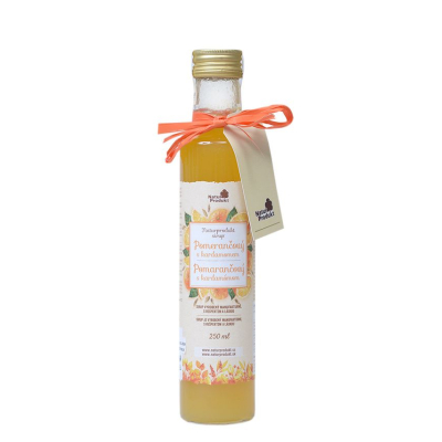 Naturprodukt sirup Pomerančový s kardamomem 250 ml