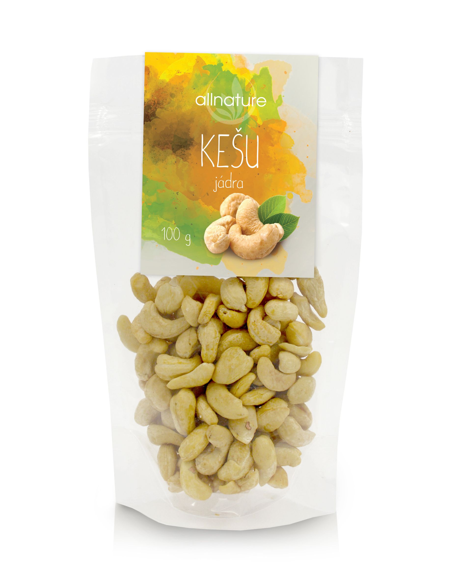 Allnature Kešu jádra 100 g - Obrázek 2