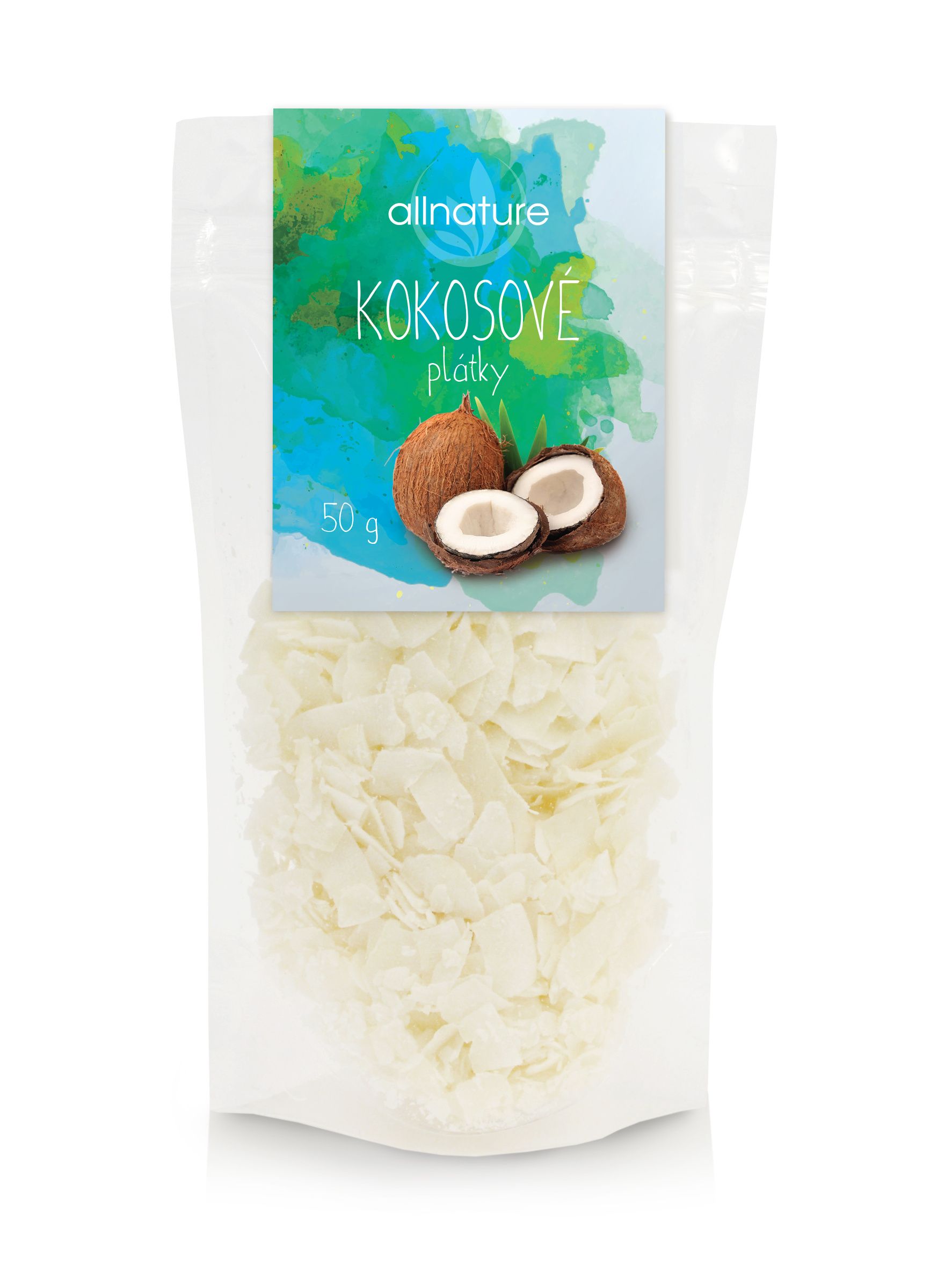 Allnature Kokosové chipsy 50 g - Obrázek 2