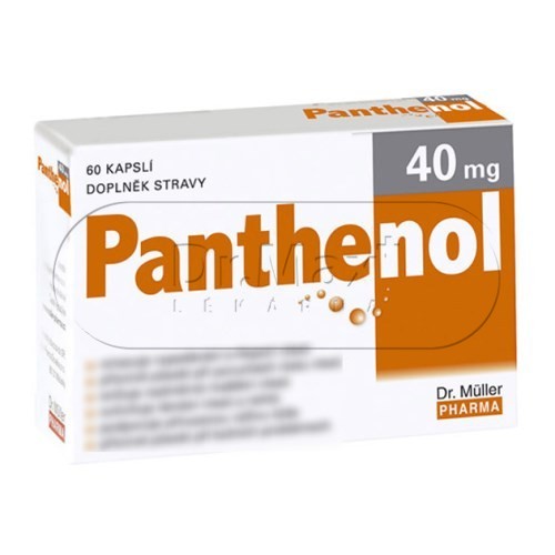 Dr. Müller Panthenol 40 mg 60 kapslí - Obrázek 2