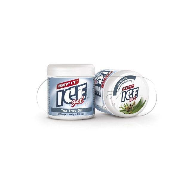 Refit Ice Masážní gel s Tea Tree Oil 230 ml - Obrázek 3