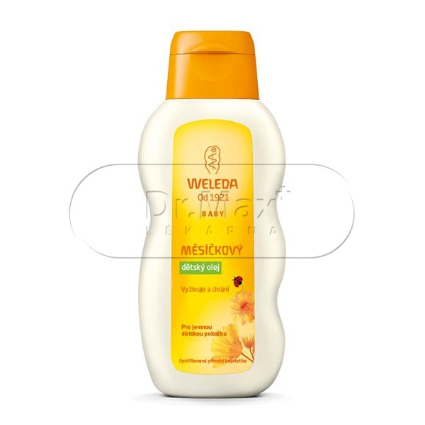 Weleda Měsíčkový dětský olej 200 ml - Obrázek 2