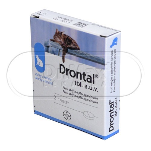Drontal pro kočky 2 tablety - Obrázek 2
