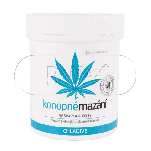 Medic progress Konopné mazání Extra chladivé 250 ml - Obrázek 2