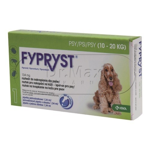 Fypryst Spot-on M pes 10-20 kg 1 pipeta - Obrázek 2