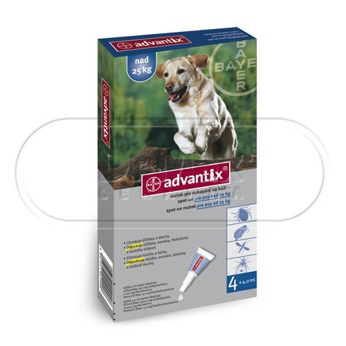 Advantix pro psy 25-40 kg spot-on 4x4 ml - Obrázek 2