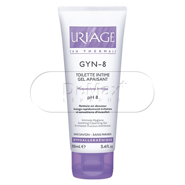 Uriage Gyn-8 zklidňující čisticí gel na intimní hygienu 100 ml - Obrázek 2