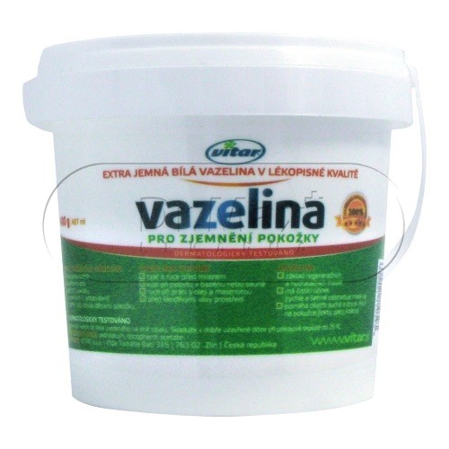 Vitar Vazelína extra jemná bílá 400 g - Obrázek 2