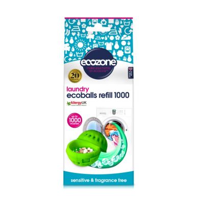 Ecozone Ecoballs 1000 praní sensitive náhradní náplň 1 ks