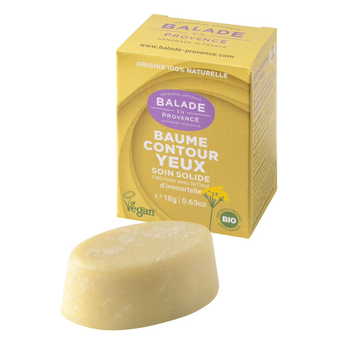 Balade en Provence Slaměnkové tuhé oční sérum BIO 18 g - Obrázek 2