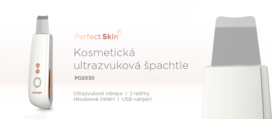 Concept Perfect Skin PO2030 ultrazvuková špachtle - Obrázek 5