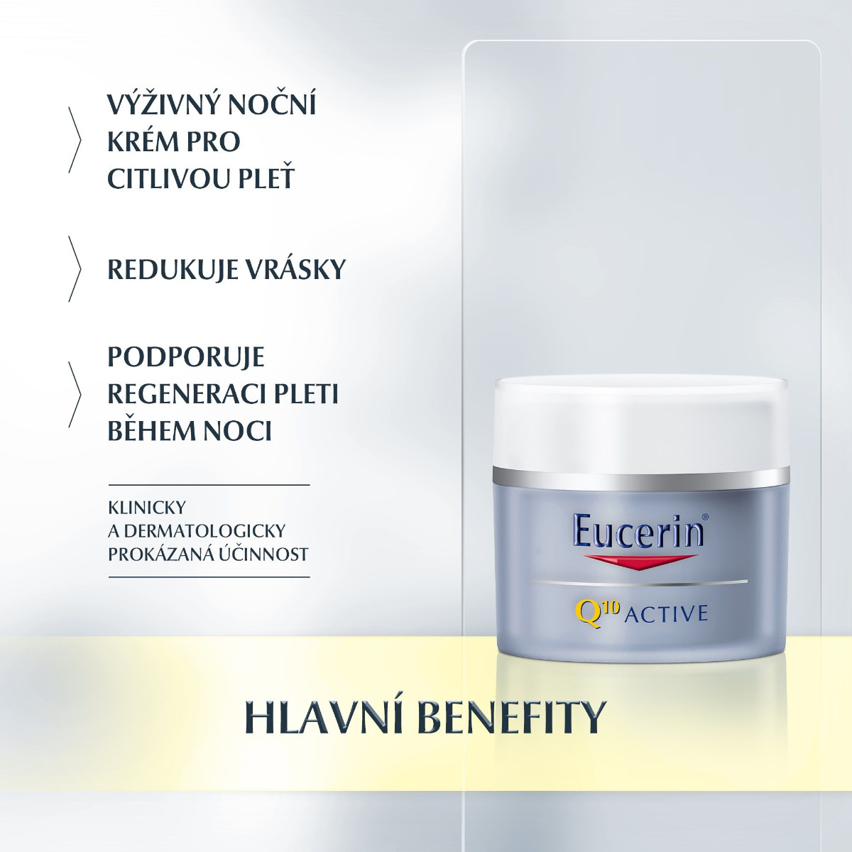Eucerin Q10 active Regenerační noční krém proti vráskám 50 ml - Obrázek 4