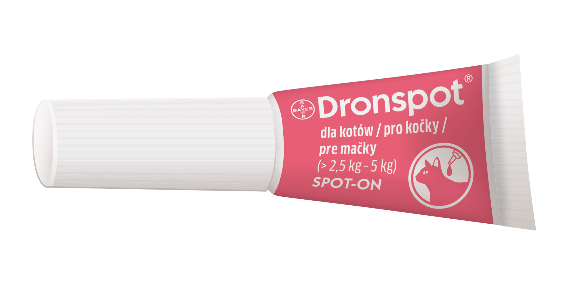 Dronspot 60 mg/15 mg pro střední kočky spot-on 2x0,7 ml - Obrázek 4