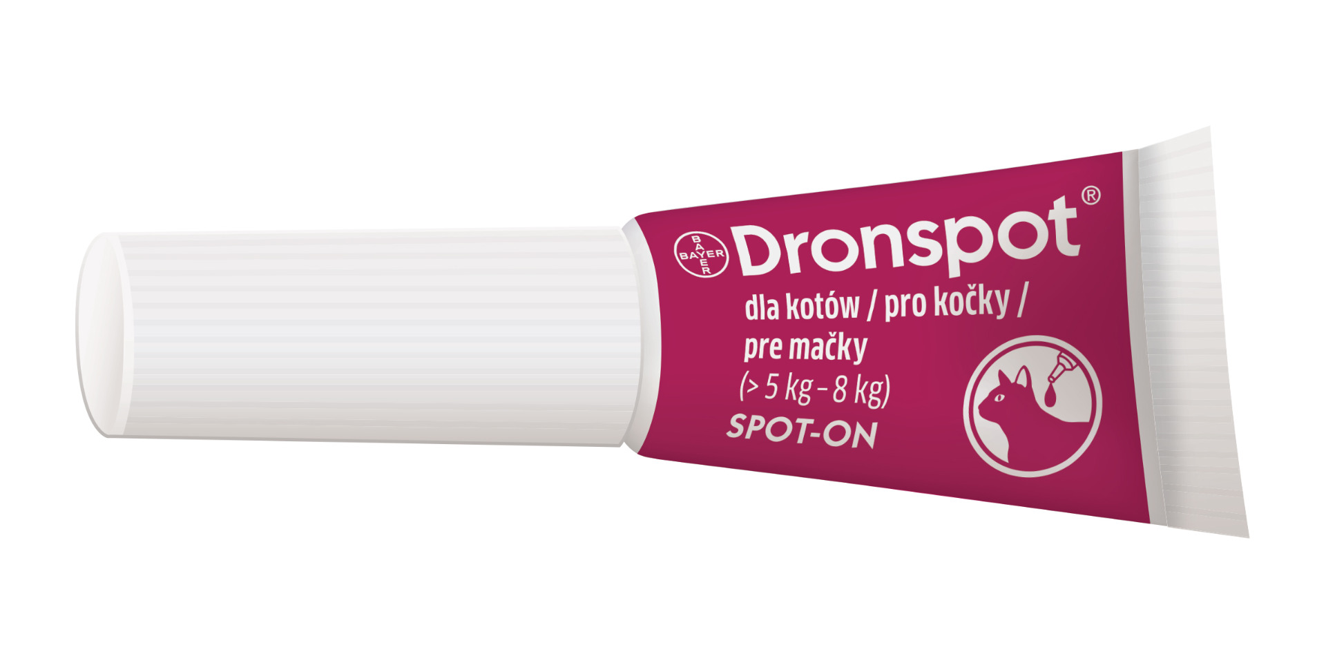 Dronspot 96 mg/24 mg pro velké kočky spot-on 2x1,12 ml - Obrázek 4