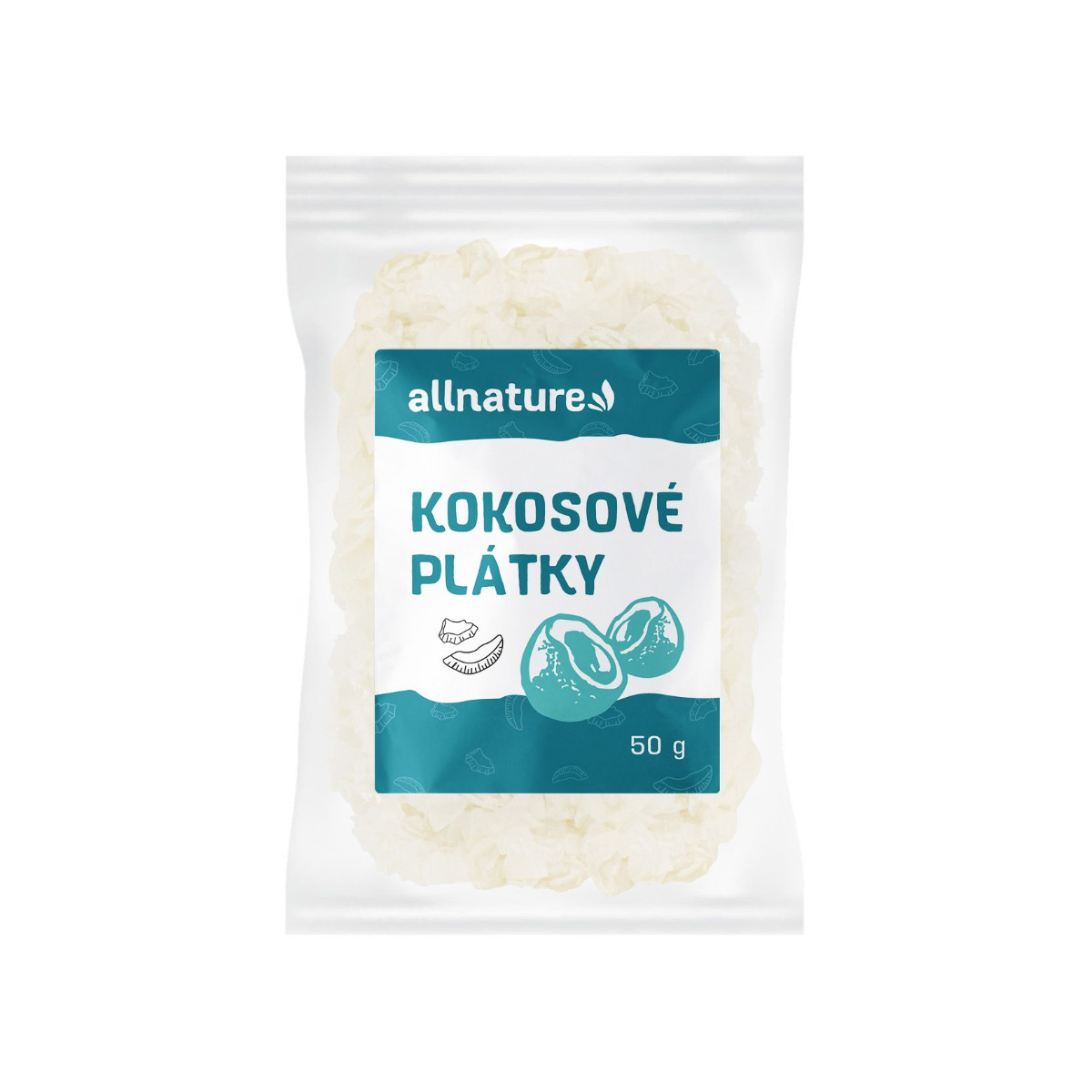 Allnature Kokosové chipsy 50 g - Obrázek 4
