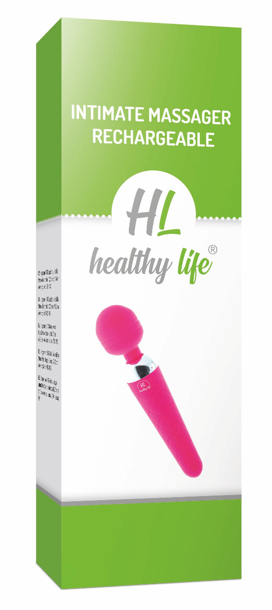 Healthy life Intimate Massager Rechargeable pink - Obrázek 2