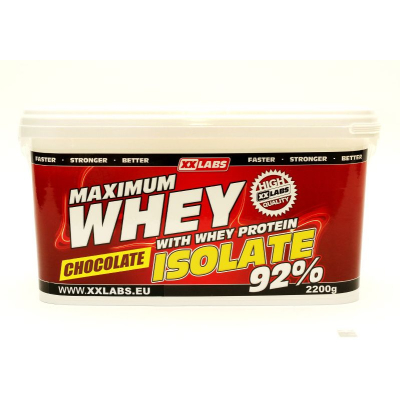 Xxlabs Maximum Whey Protein Isolate 92 čokoláda 2200 g