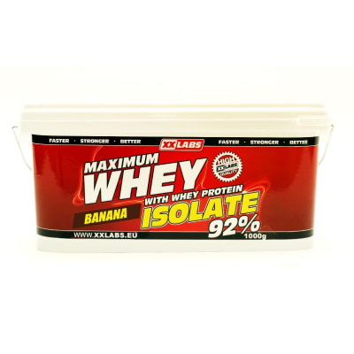 Xxlabs Maximum Whey Protein Isolate 92 banán 1000 g