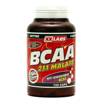 Xxlabs 211 BCAA Malate 120 kapslí
