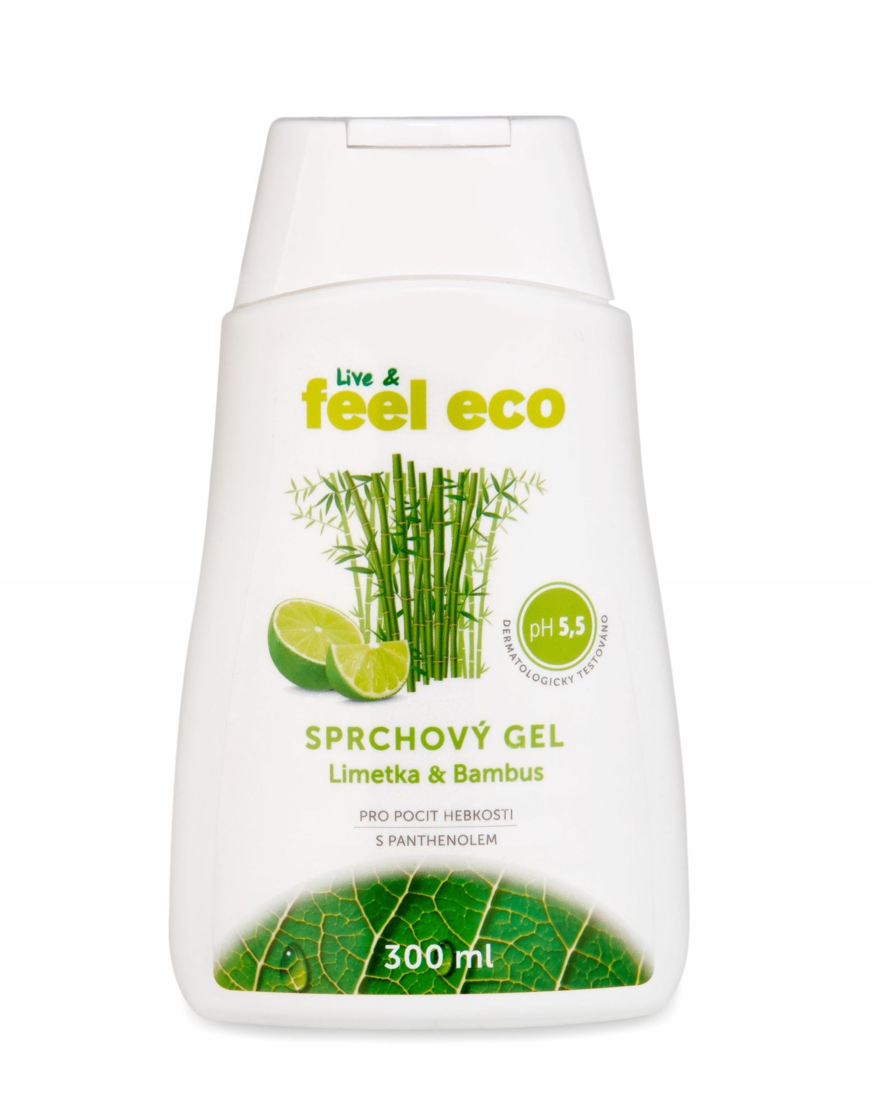 Feel Eco Sprchový gel Limetka & Bambus 300 ml - Obrázek 2