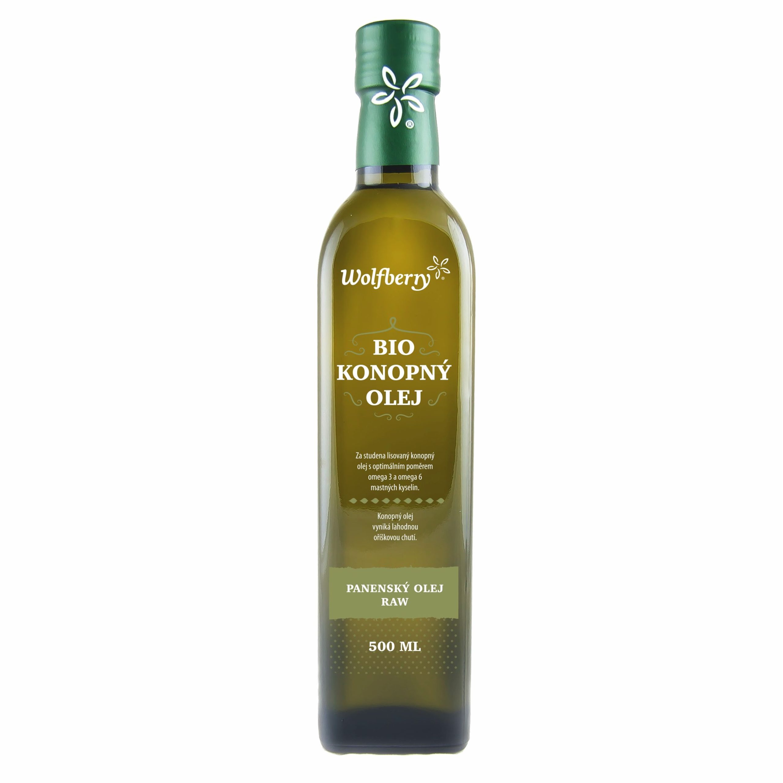 Wolfberry Konopný olej BIO 500 ml - Obrázek 2