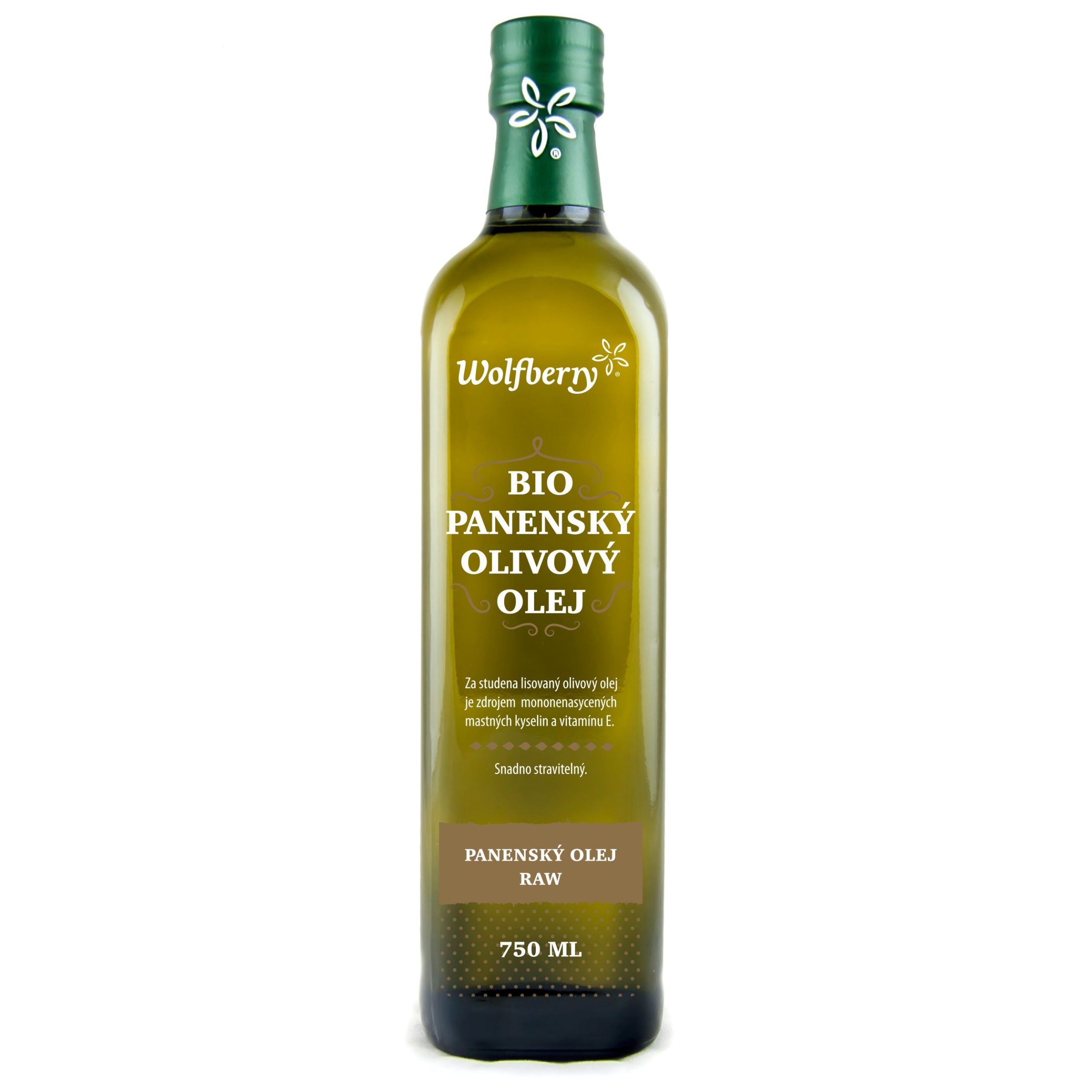 Wolfberry Olivový olej panenský BIO 750 ml - Obrázek 2