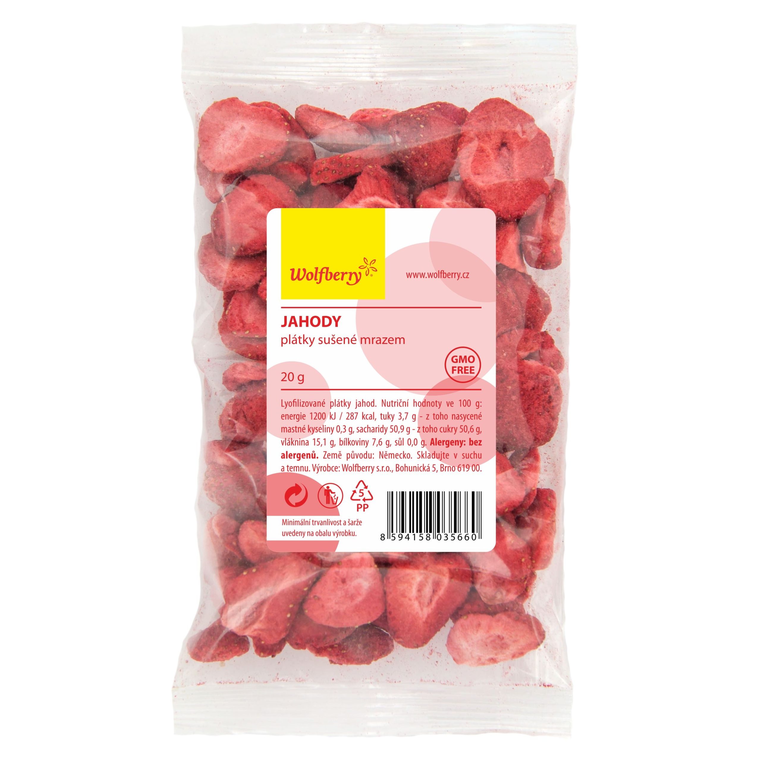 Wolfberry Jahody sušené plody 20 g - Obrázek 2