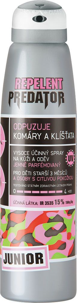 Predator Repelent JUNIOR sprej 150 ml - Obrázek 3