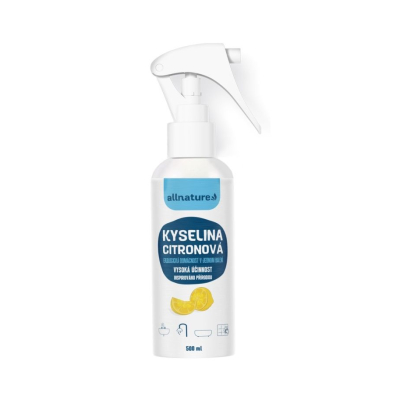 Allnature Kyselina citronová sprej 500 ml