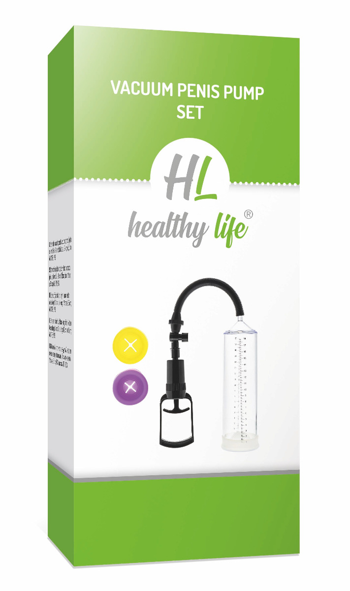Healthy life Vacuum Penis Pump white - Obrázek 2