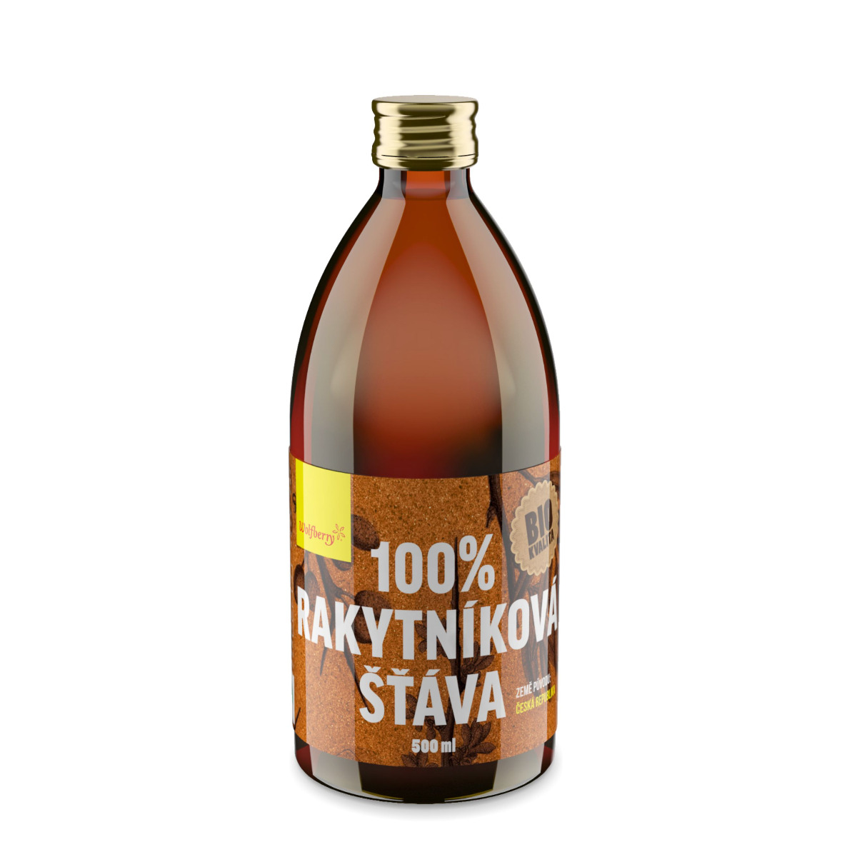 Wolfberry Rakytníková šťáva 100% BIO 500 ml - Obrázek 3