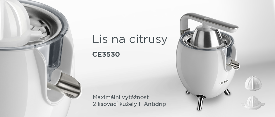 Concept CE3530 bilý lis na citrusy - Obrázek 5