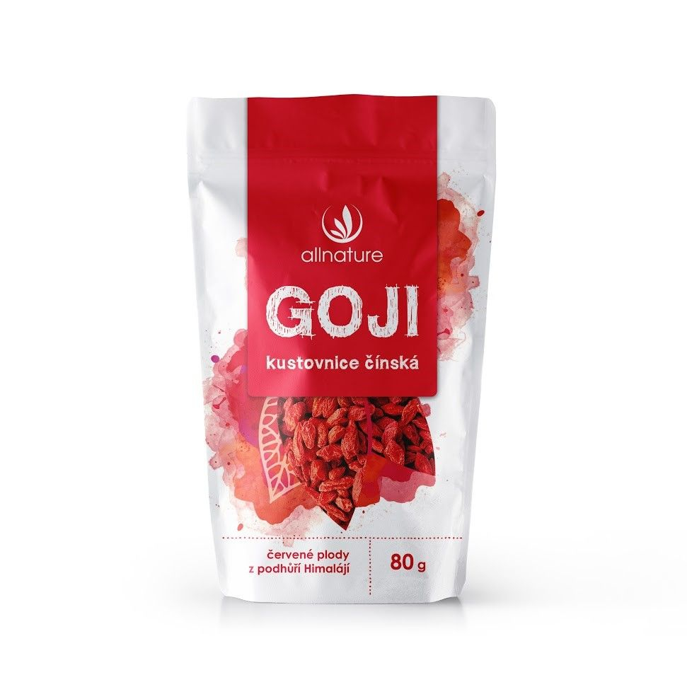 Allnature Goji sušené plody 80 g - Obrázek 4