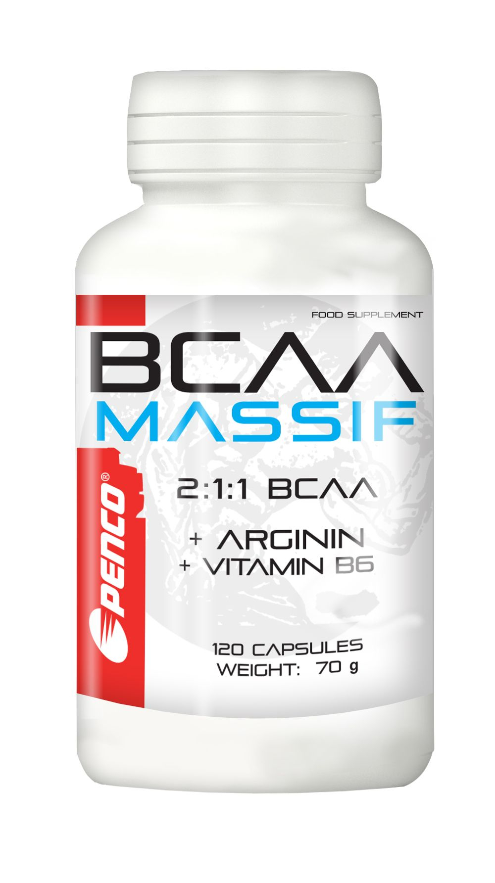 Penco BCAA Massif 120 tobolek - Obrázek 2