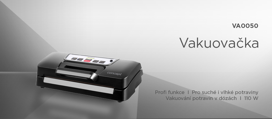 Concept VA0050 vakuová svářečka fólií - Obrázek 3