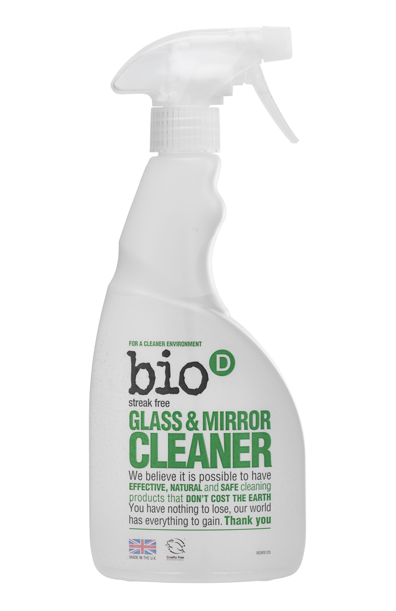 Bio d Čistič na sklo a zrcadla rozprašovač 500 ml - Obrázek 2