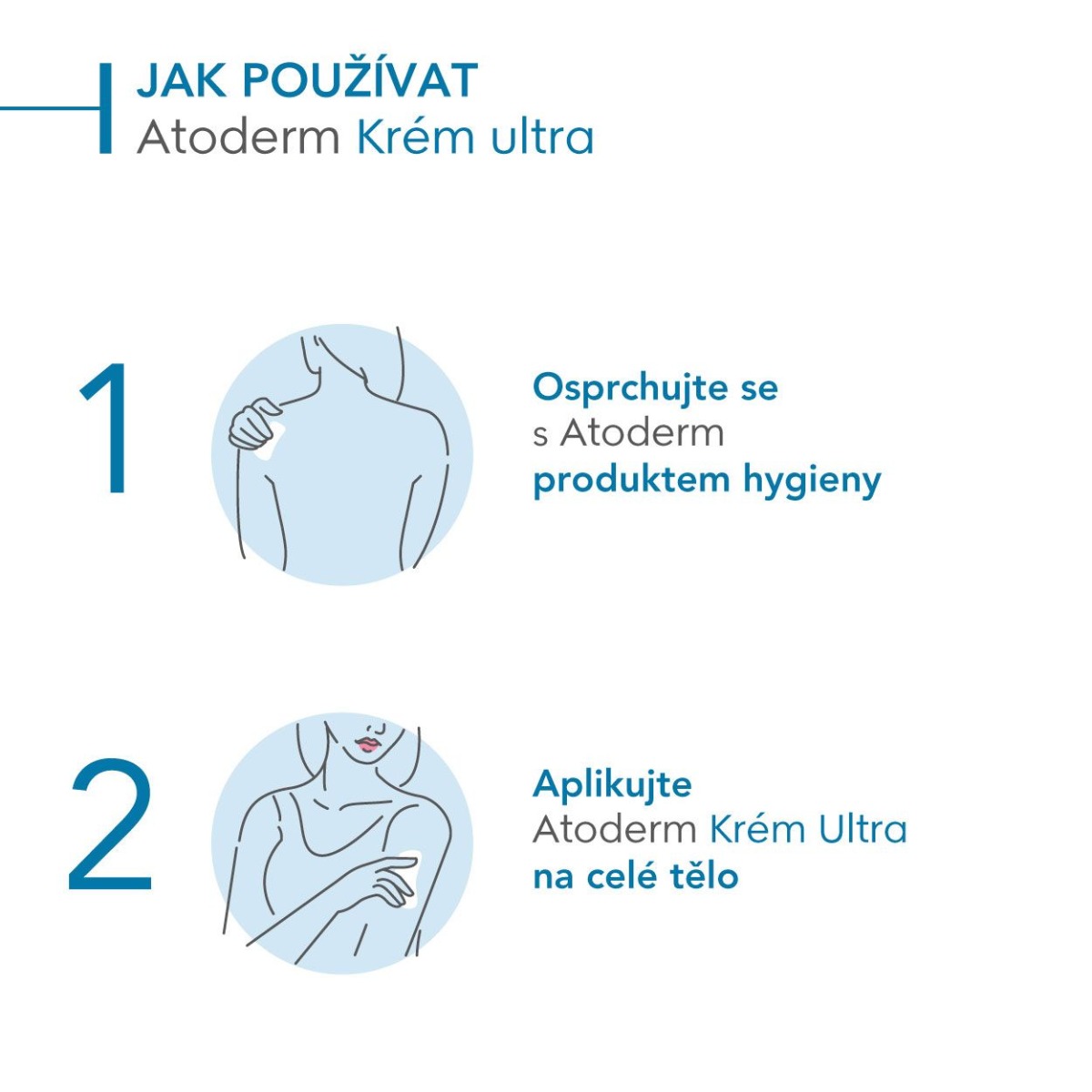 BIODERMA Atoderm Krém Ultra parfemovaný 500 ml - Obrázek 4