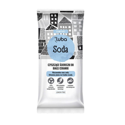 Luba Čisticí ubrousky se sodou na koupelny 24 ks