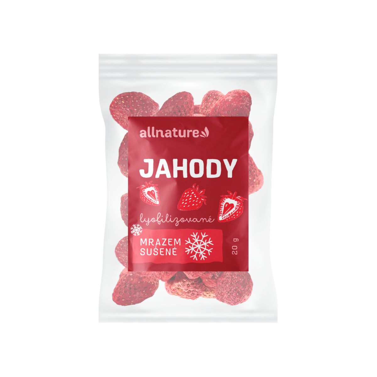 Allnature Jahody sušené mrazem 20 g - Obrázek 4