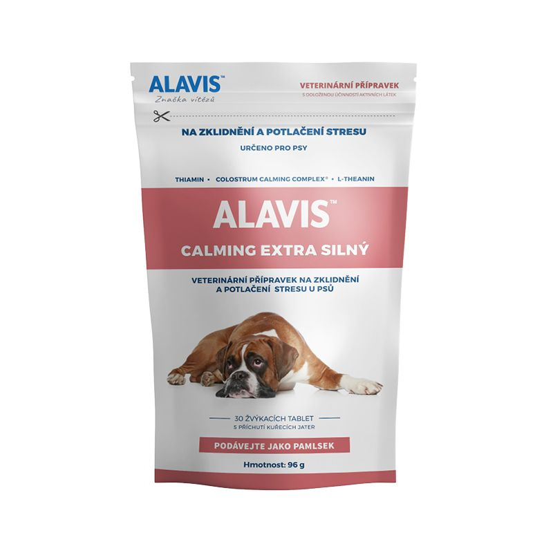 Alavis Calming Extra silný 30 žvýkacích tablet - Obrázek 2