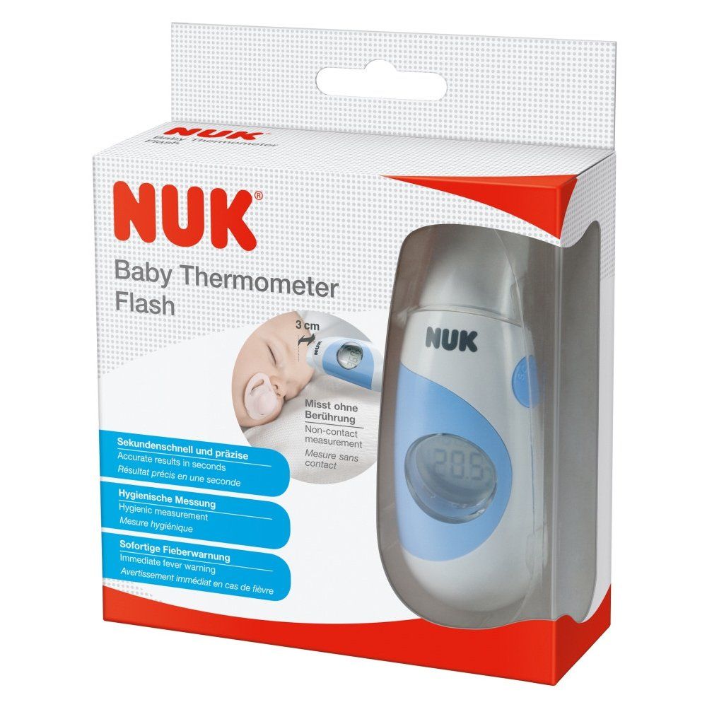 NUK Dětský bezdotykový teploměr FLASH 1 ks - Obrázek 4