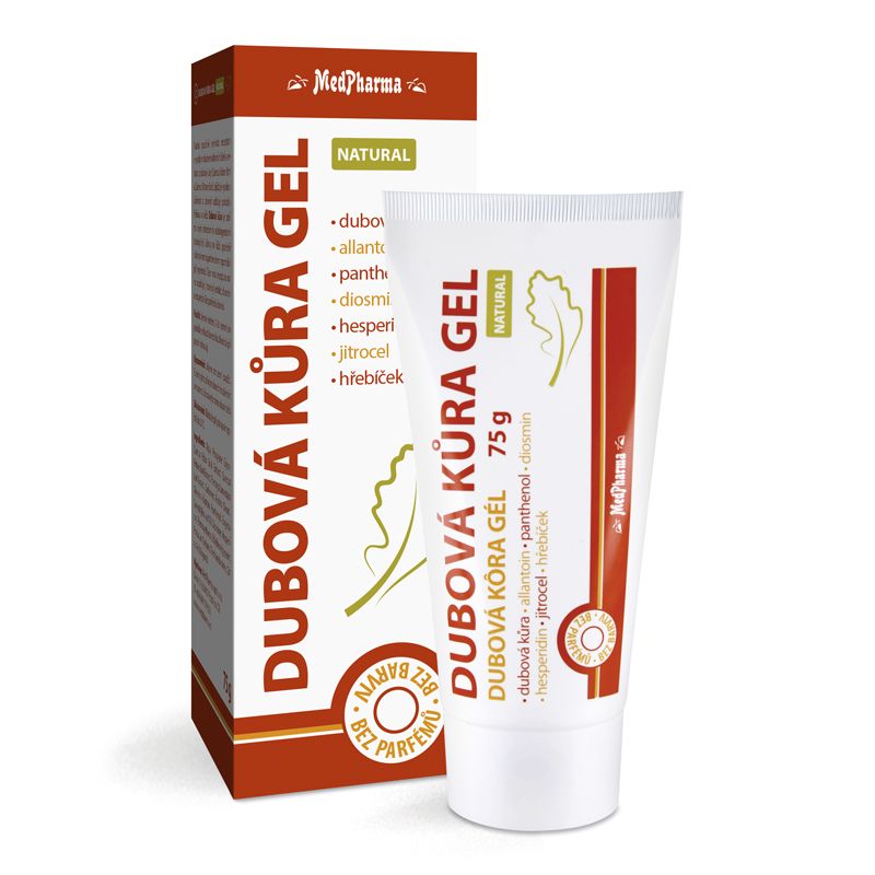 MedPharma Dubová kůra NATURAL gel 75 g