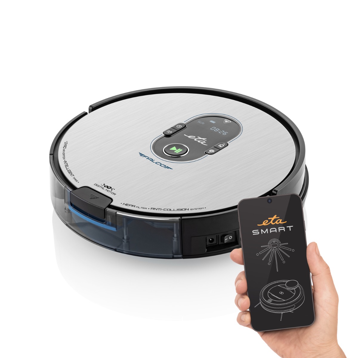 ETA Falco Smart 2v1 2515 robotický vysavač - Obrázek 2
