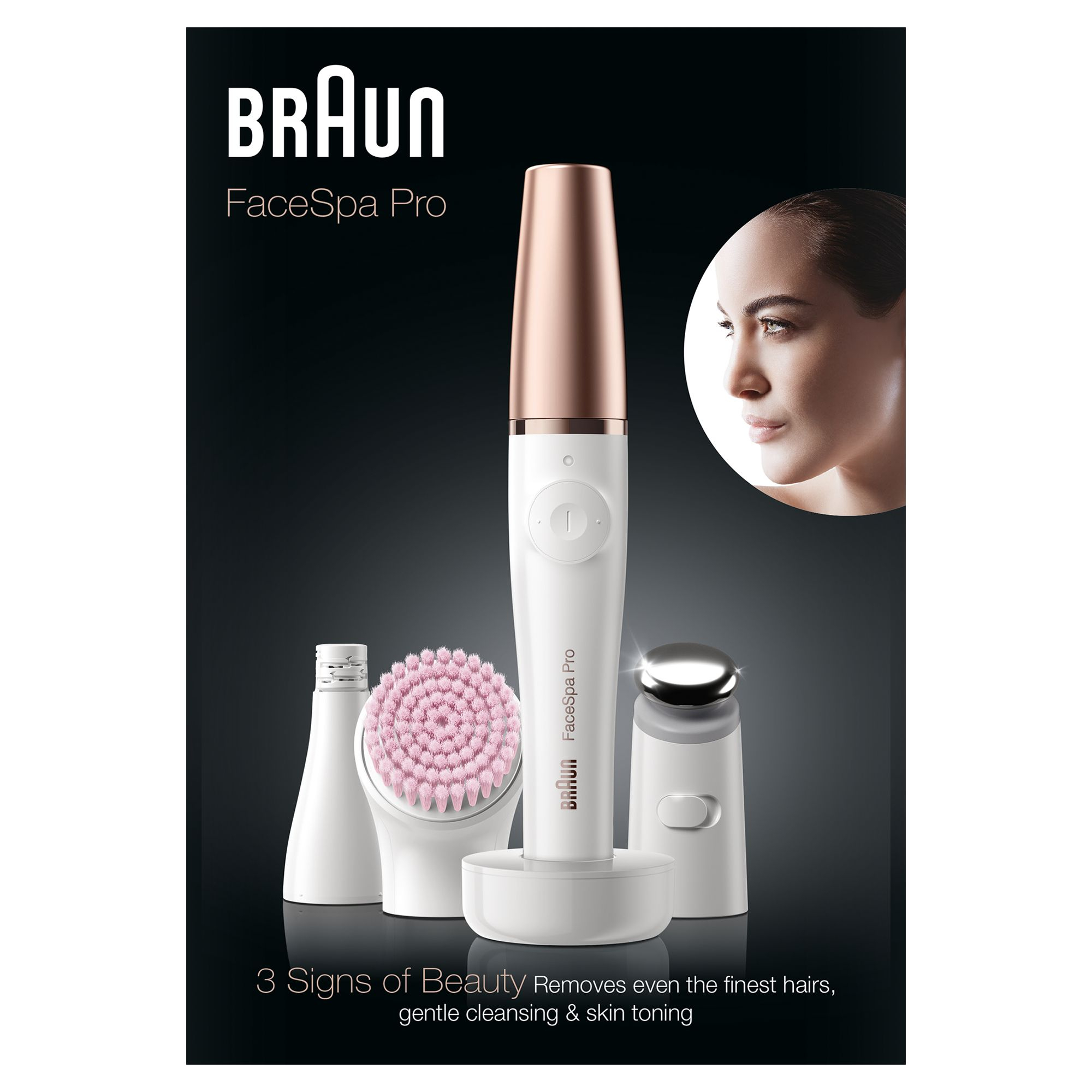 Braun FaceSpa Pro 912 sada na obličej 3v1 - Obrázek 2