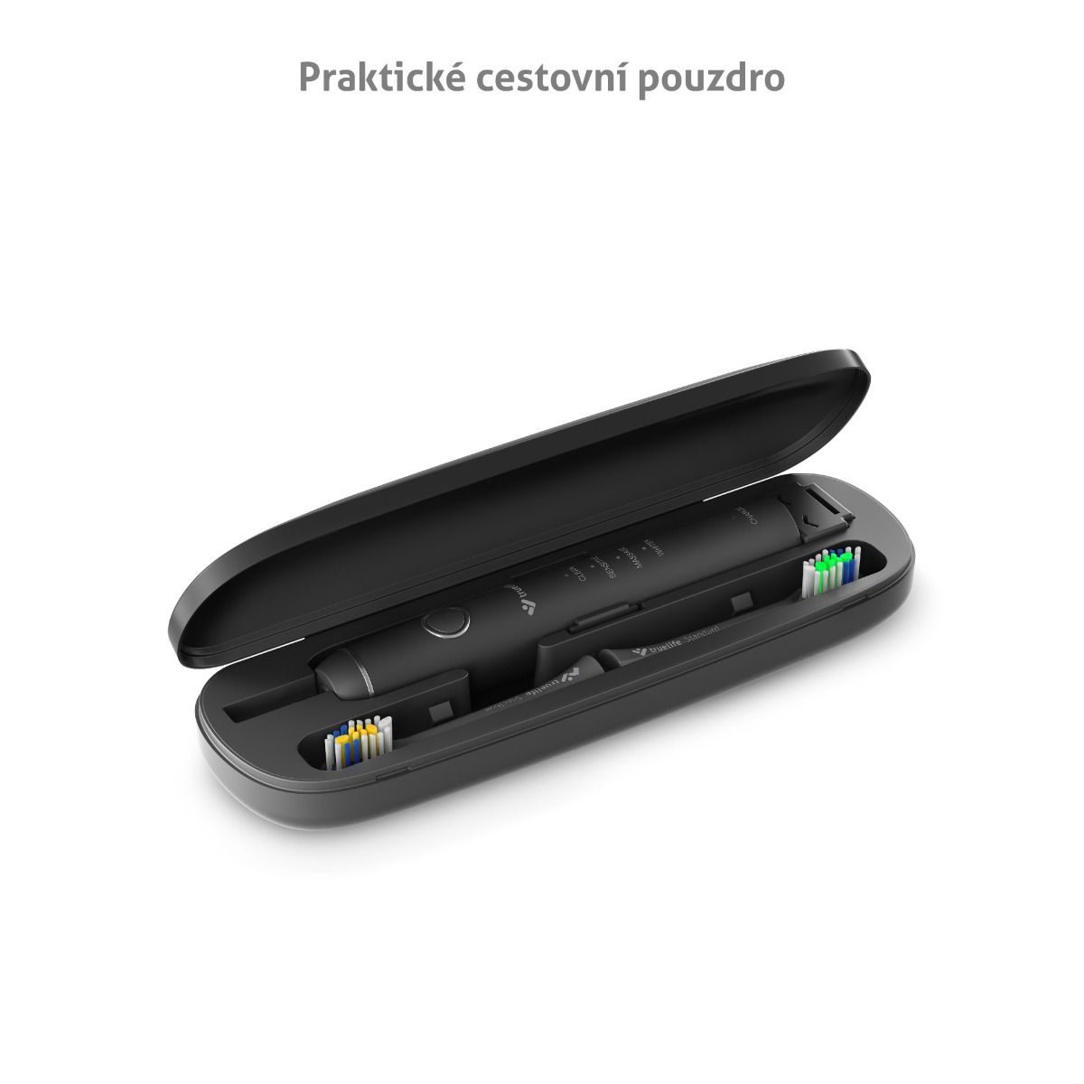 Truelife SonicBrush Compact Black sonický kartáček černý - Obrázek 2