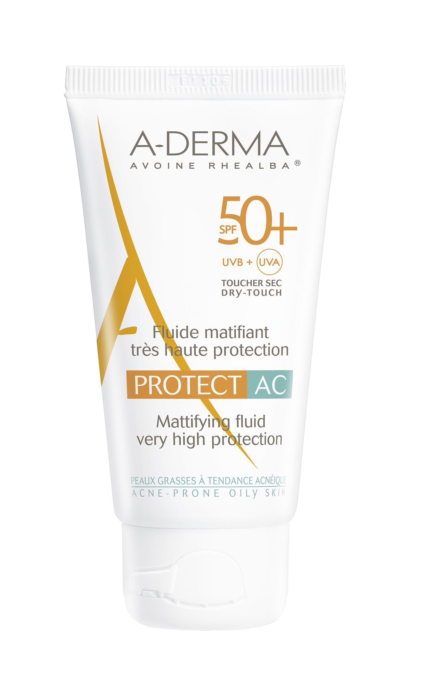 A-Derma AC SPF50+ zmatňující fluid 40 ml - Obrázek 2