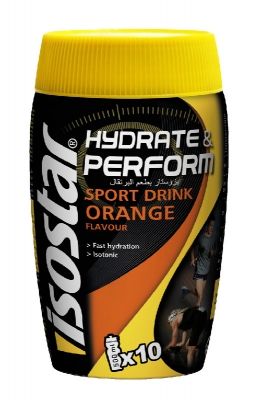 Isostar Hydrate & Perform pomeranč prášek 400 g - Obrázek 2