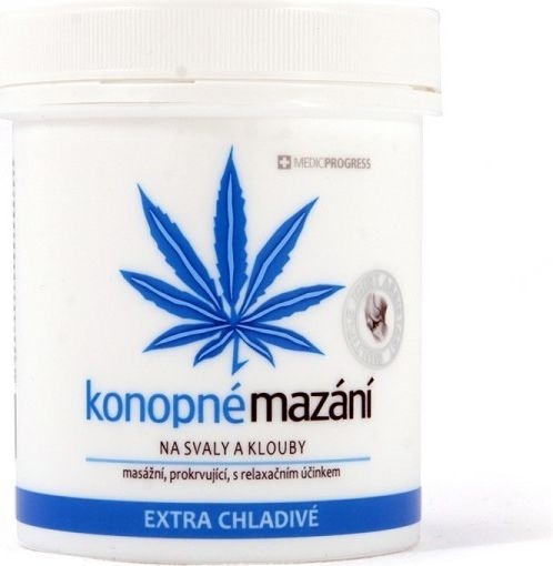 Medic progress Konopné mazání Extra chladivé 250 ml - Obrázek 3
