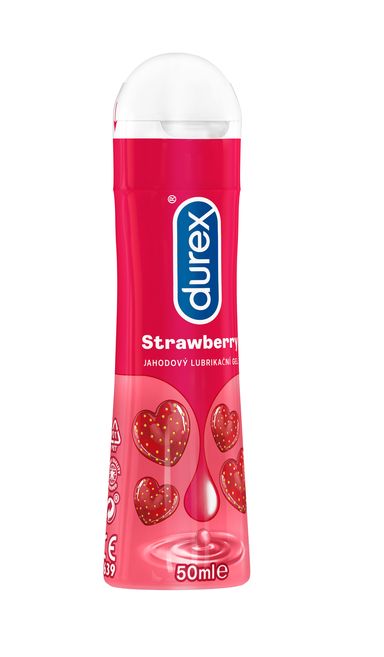 Durex Strawberry lubrikační gel 50 ml - Obrázek 2